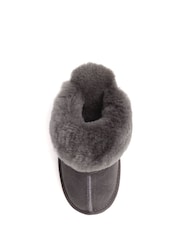 Pavers Sheepskin Lined Slippers - Image 4 of 5