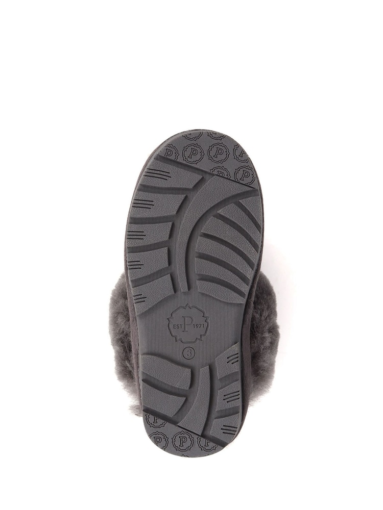 Pavers Sheepskin Lined Slippers - Image 5 of 5