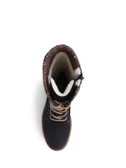 Pavers Lace-Up Calf Boots - Image 4 of 5