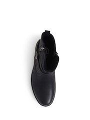 Pavers Zip Up Tall Ankle Boots - Image 2 of 4