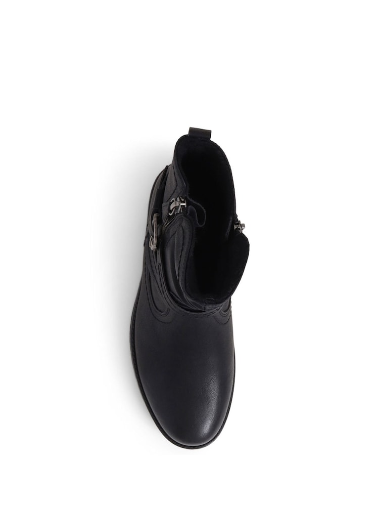 Pavers Zip Up Tall Ankle Boots - Image 2 of 4