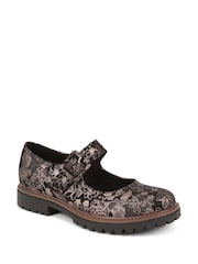 Zwart/wit - Pavers Mary Jane Buckle Shoes with Chunky Sole - Image 2 of 5
