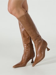 Tony Bianco Brown Jaq Calf Boot - Image 1 of 5