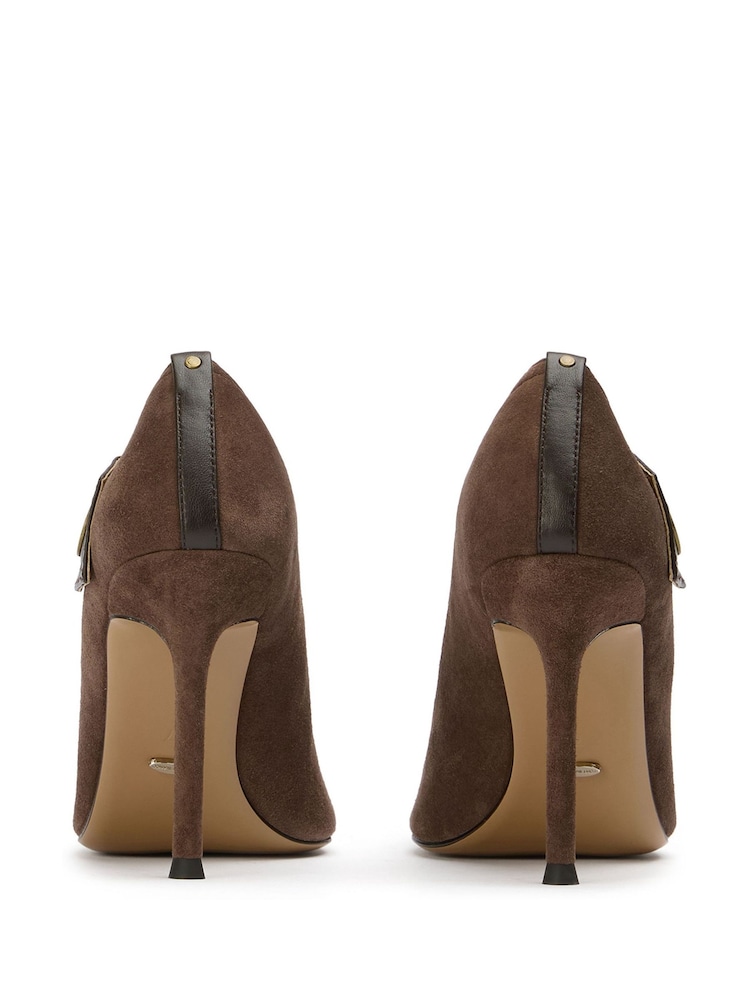 Tony Bianco Brown Nessa Court Shoes - Image 5 of 5 Tony Bianco Brown Nessa Court Shoes - Image 5 of 5