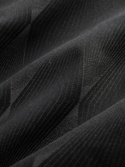 Black Diamond Jacquard - принт стандартный крой 100% хлопок Лонгслив Одинарный манжет формальные рубашки - Изображение 8 из 9