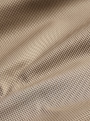 Neutral Brown Waffle Texture Single Cuff Shirt - Image 4 of 8