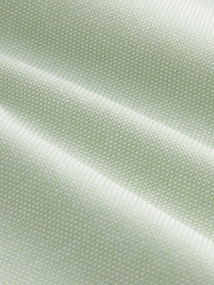 Green Easy Care Short Sleeve Royal Oxford Shirt - Image 6 of 6