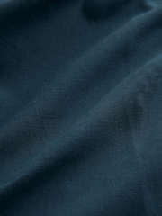 Marineblau/blau - Kurzärmliges Hemd aus Leinengemisch - Bild 8 von 8