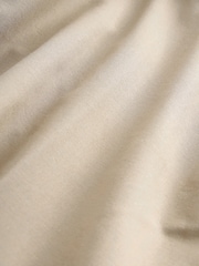 Neutral Brown Short Sleeve Linen Blend Shirt - Image 7 of 7