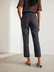 Grey/Black Check Slim Trousers - Image 2 of 7