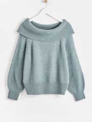 Oliver Bonas Bardot Knitted Jumper - Bild 4 von 8