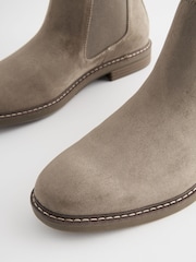 Taupe Chelsea Boots - Image 4 of 5