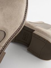 Taupe Chelsea Boots - Image 5 of 5