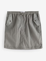 Silver Cargo Mini Skirt - Image 5 of 6