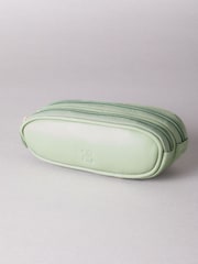 أخضر فاتح - حافظة نظارات مزدوجة من الجلد من Lakeland Leather - صورة 1 من 5