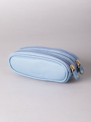 Lakeland Leather Sky Blue Double Glasses Case - Image 2 of 5