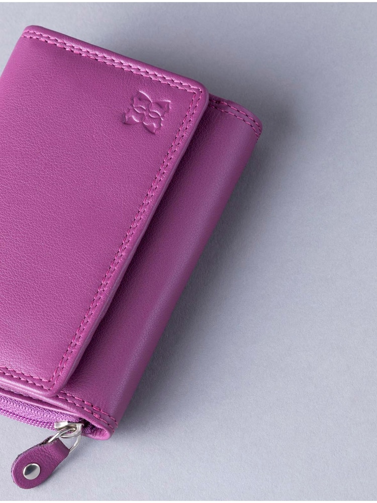 Lakeland Leather Pink Small Purse - Image 3 of 5