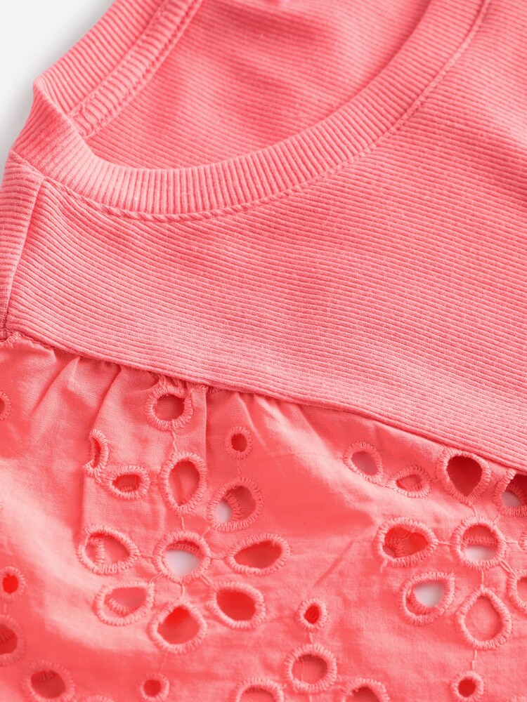 Rosa - Gap Weiches Strick-Top mit Ösen und Flatterärmeln - Bild 5 von 5 Rosa - Gap Weiches Strick-Top mit Ösen und Flatterärmeln - Bild 5 von 5