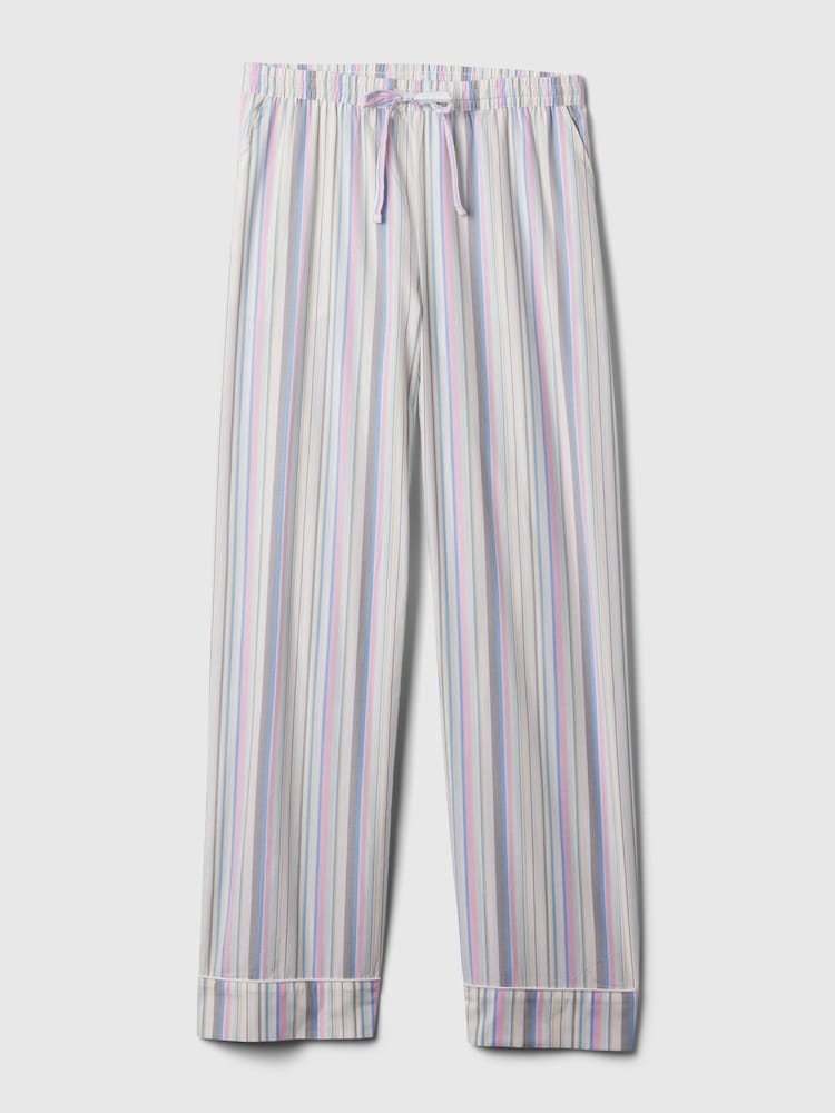 Gestreift, Blau - Gap Pyjamahose aus Popeline​​​​​​​ - Bild 3 von 3