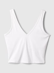 Gap White Built-in-Bra V-Neck Vest - Image 5 of 5