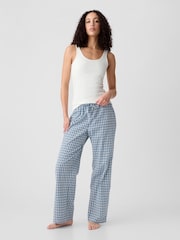 Белый - Майка в рубчик Gap - Изображение 3 из 4
