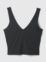 Gap Black Built-in-Bra V-Neck Vest - Image 5 of 5