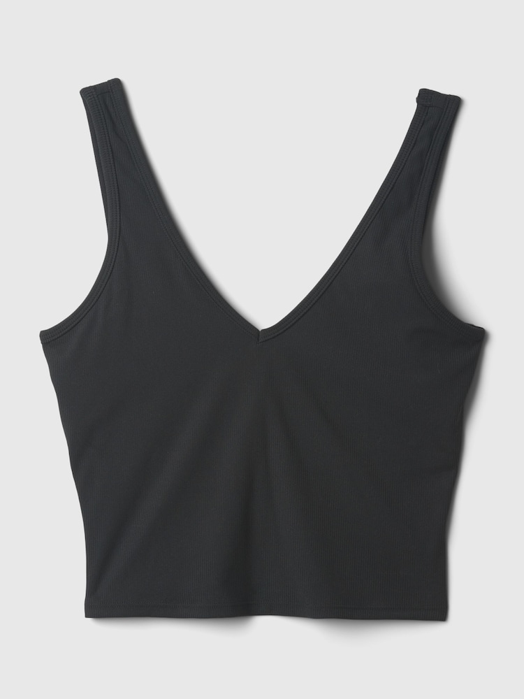 Gap Black Built-in-Bra V-Neck Vest - Image 5 of 5