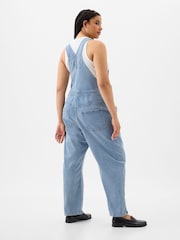 Gap Blue Slouchy Denim Dungarees - Image 2 of 5