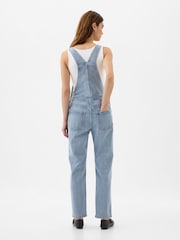 Gap Blue Slouchy Denim Dungarees - Image 3 of 5
