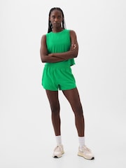 Gap Green High Waisted Elasticated Running Shorts - Image 1 of 2