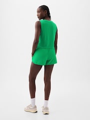 Gap Green High Waisted Elasticated Running Shorts - Image 2 of 2