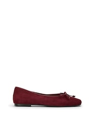 Tony Bianco Red Cappi Ballet Shoes - Image 1 of 4