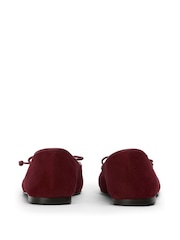 Tony Bianco Red Cappi Ballet Shoes - Image 4 of 4