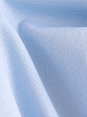 Light Blue Regular Fit Premium Two-Fold Cotton Shirt - Image 6 of 7