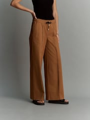 Brown Pull-On Track Trousers - Image 2 of 6