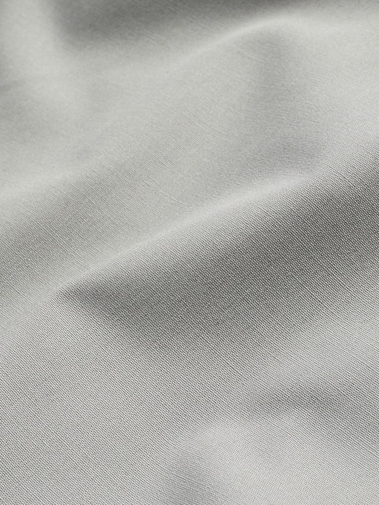 Grey Slim Fit Easy Care Single Cuff Shirt - Image 6 of 6