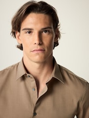 Neutral Brown Regular Fit - Image 3 of 6