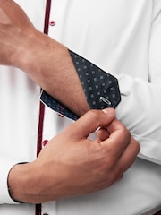 White Easy Iron Royal Oxford Long Sleeve Shirt - Image 4 of 8