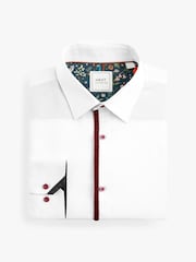 White Easy Iron Royal Oxford Long Sleeve Shirt - Image 6 of 8