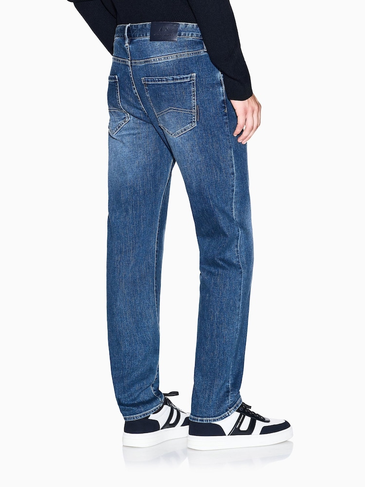 Armani Exchange Blue Jeans - Image 2 of 6