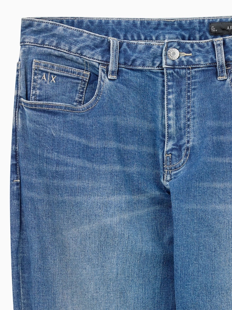 Armani Exchange Blue Jeans - Image 6 of 6