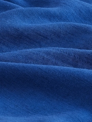 Blue Linen Blend Cami Top - Image 7 of 7
