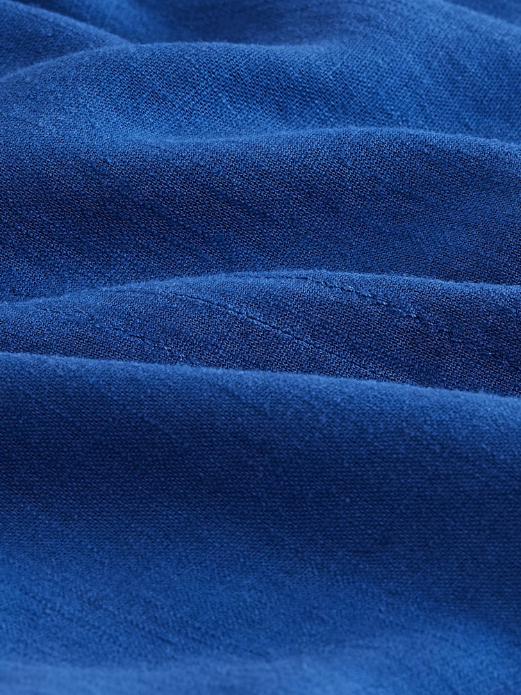 Blue Linen Blend Cami Top - Image 7 of 7