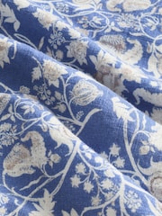 Blue Floral Linen Blend Skort - Image 3 of 3