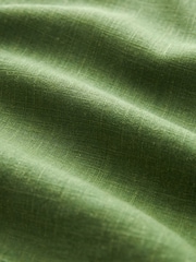 Khaki Green Linen Blend Skort - Image 8 of 8