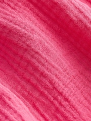 Bright Pink Textured Summer Playsuit - Image 6 of 6