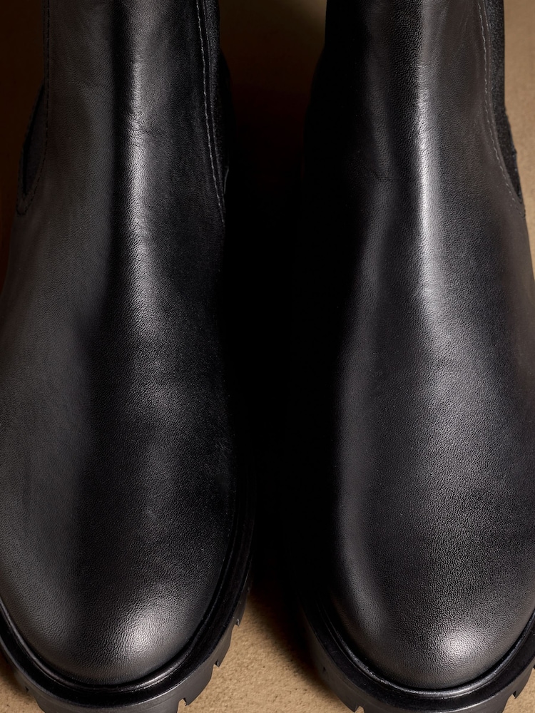 Russell & Bromley Black Hudson Chelsea Boots - Image 7 of 7