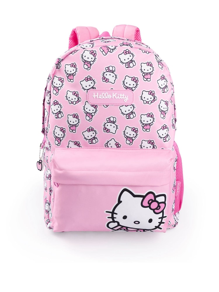 Vanilla Underground Pink Hello Kitty Pink Backpack - Image 1 of 8 Vanilla Underground Pink Hello Kitty Pink Backpack - Image 1 of 8