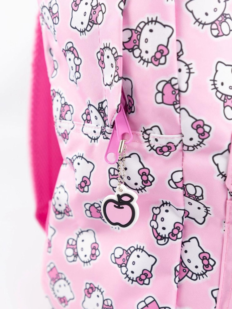 Vanilla Underground Pink Hello Kitty Pink Backpack - Image 8 of 8 Vanilla Underground Pink Hello Kitty Pink Backpack - Image 8 of 8