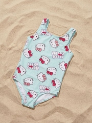 Vanilla Underground Blue Hello Kitty One Piece Swimming Costume - Image 1 of 5